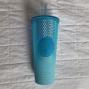 NWT Starbucks 24 oz Blue Tumbler